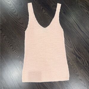 Madewell cotton peach tank top XS (s)